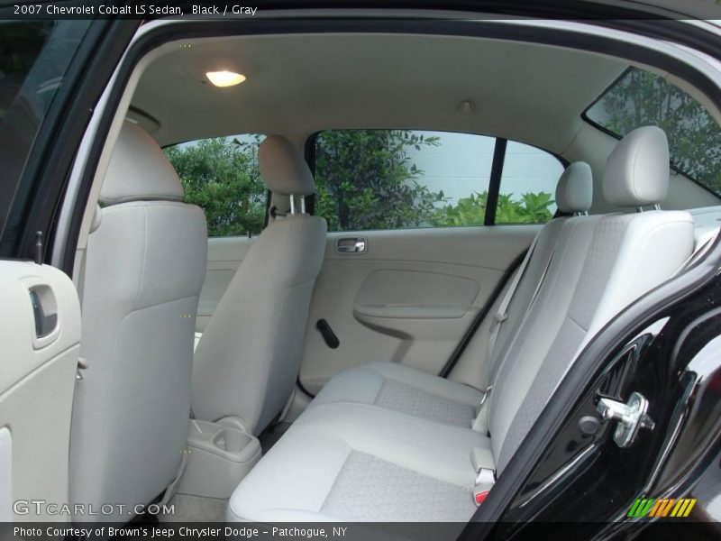 Black / Gray 2007 Chevrolet Cobalt LS Sedan