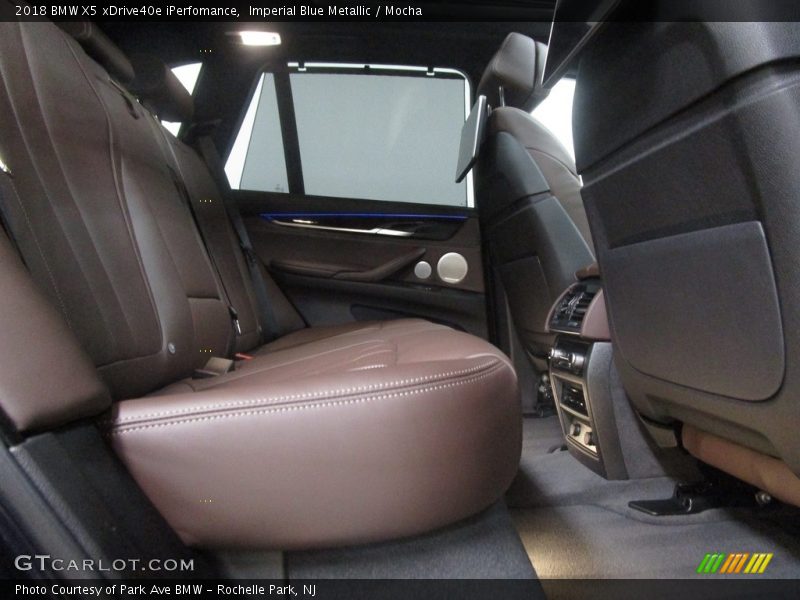 Imperial Blue Metallic / Mocha 2018 BMW X5 xDrive40e iPerfomance