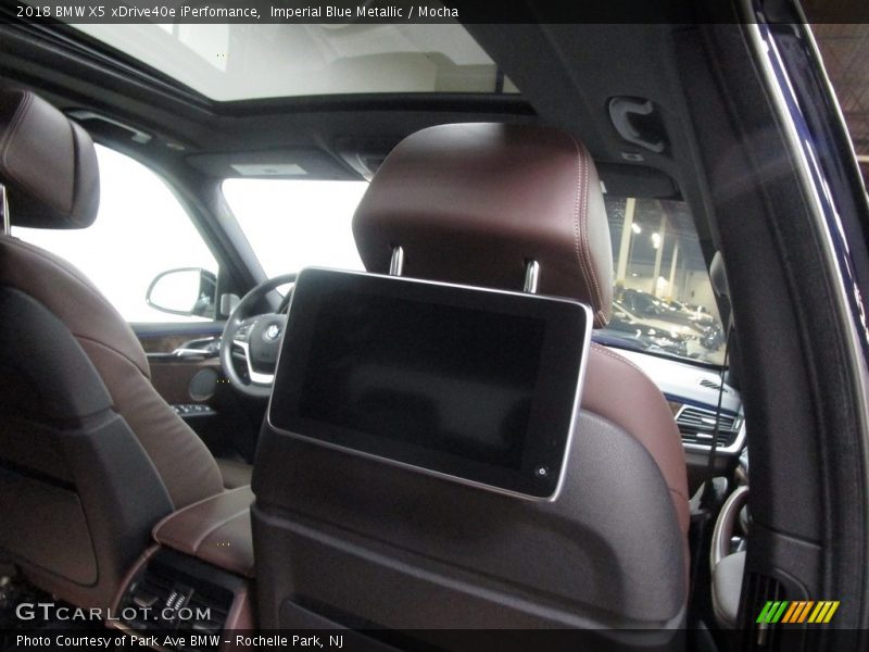 Imperial Blue Metallic / Mocha 2018 BMW X5 xDrive40e iPerfomance