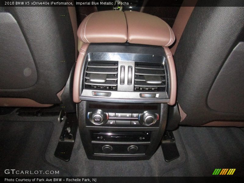 Imperial Blue Metallic / Mocha 2018 BMW X5 xDrive40e iPerfomance