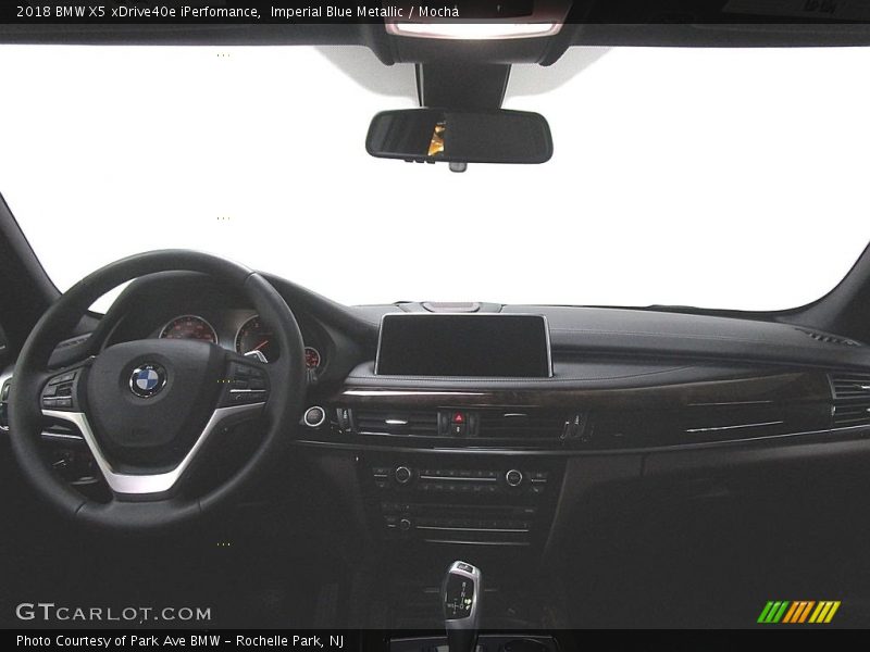 Imperial Blue Metallic / Mocha 2018 BMW X5 xDrive40e iPerfomance