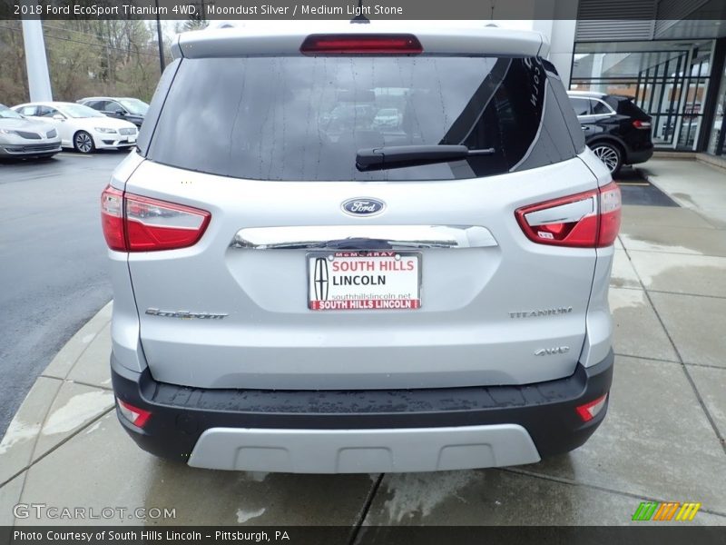 Moondust Silver / Medium Light Stone 2018 Ford EcoSport Titanium 4WD