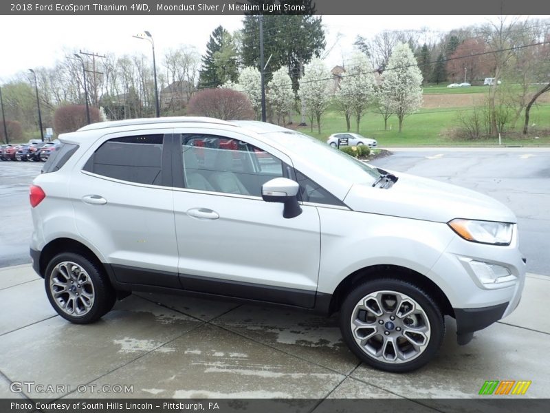 Moondust Silver / Medium Light Stone 2018 Ford EcoSport Titanium 4WD