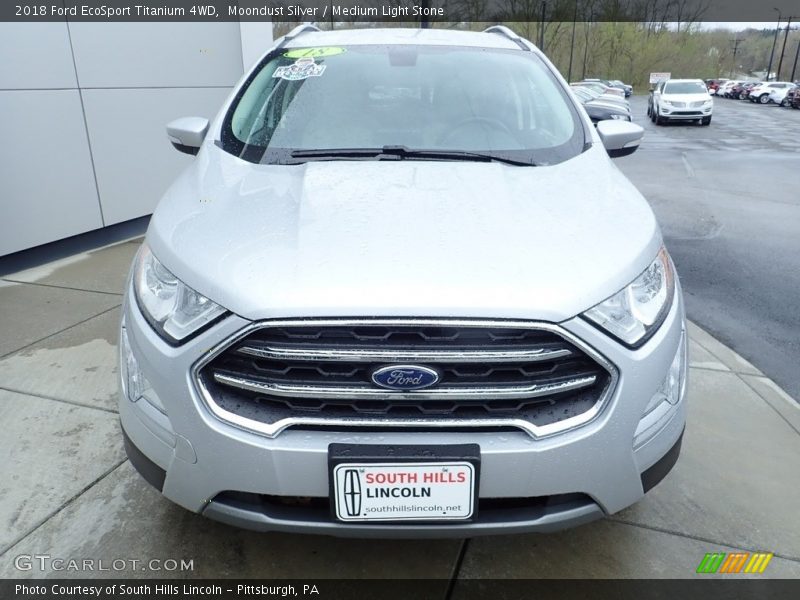Moondust Silver / Medium Light Stone 2018 Ford EcoSport Titanium 4WD