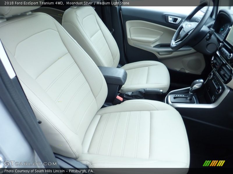 Moondust Silver / Medium Light Stone 2018 Ford EcoSport Titanium 4WD