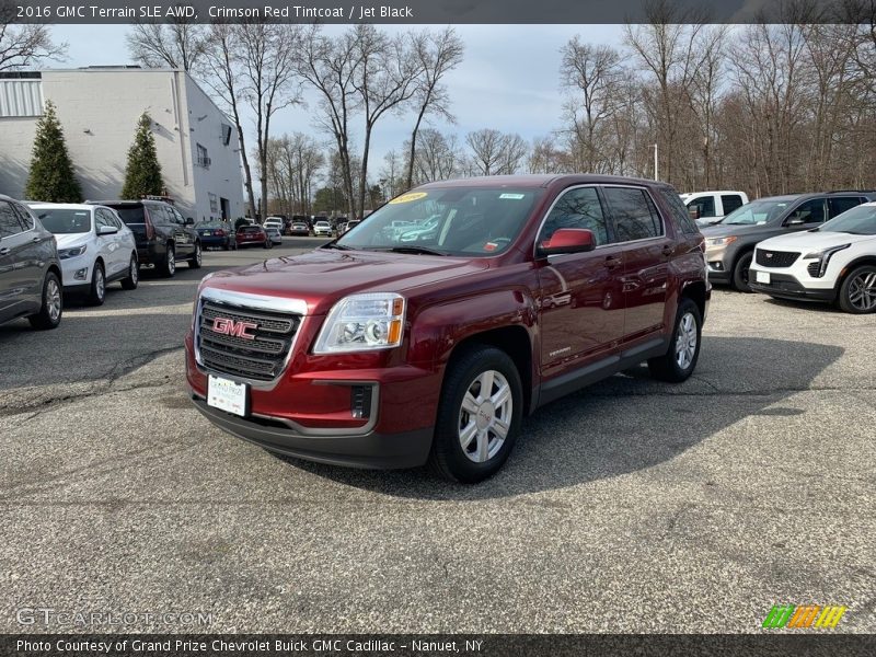 Crimson Red Tintcoat / Jet Black 2016 GMC Terrain SLE AWD