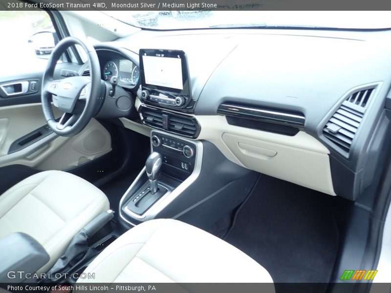 Moondust Silver / Medium Light Stone 2018 Ford EcoSport Titanium 4WD