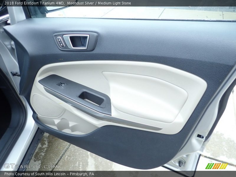 Moondust Silver / Medium Light Stone 2018 Ford EcoSport Titanium 4WD