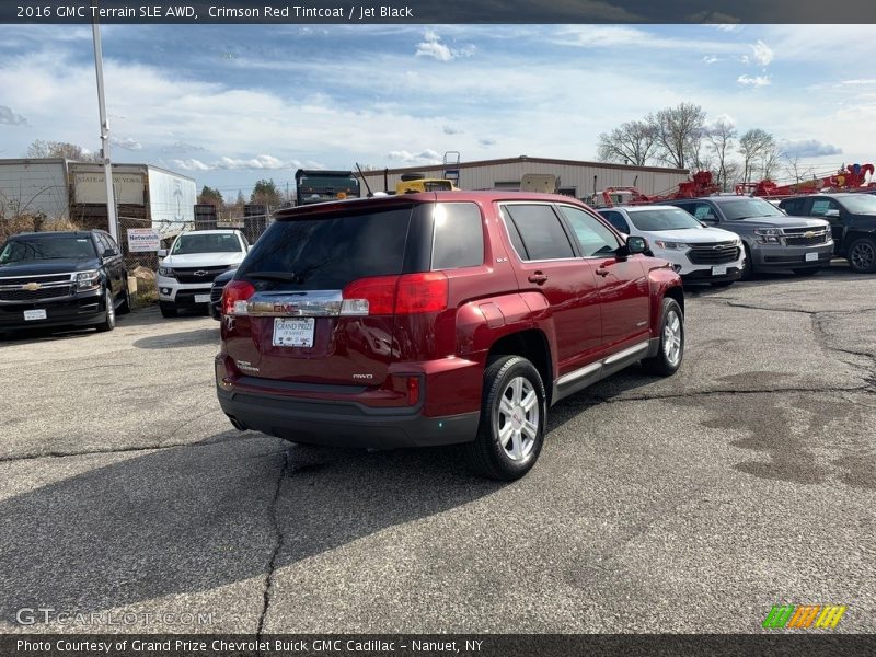 Crimson Red Tintcoat / Jet Black 2016 GMC Terrain SLE AWD