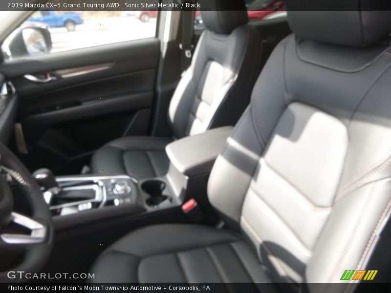 Sonic Silver Metallic / Black 2019 Mazda CX-5 Grand Touring AWD