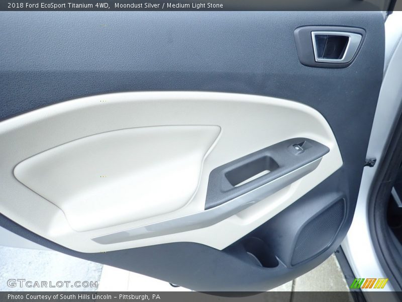 Moondust Silver / Medium Light Stone 2018 Ford EcoSport Titanium 4WD