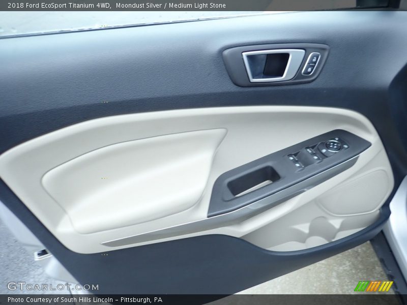 Moondust Silver / Medium Light Stone 2018 Ford EcoSport Titanium 4WD