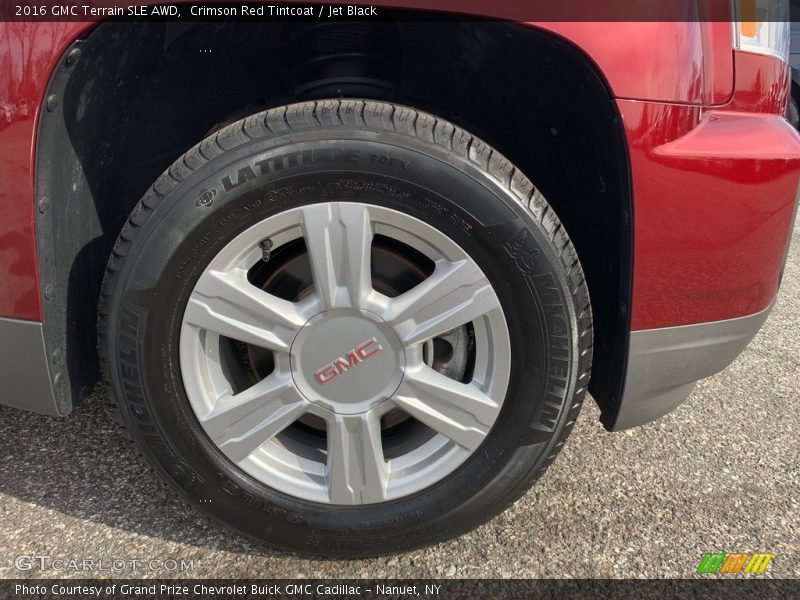 Crimson Red Tintcoat / Jet Black 2016 GMC Terrain SLE AWD