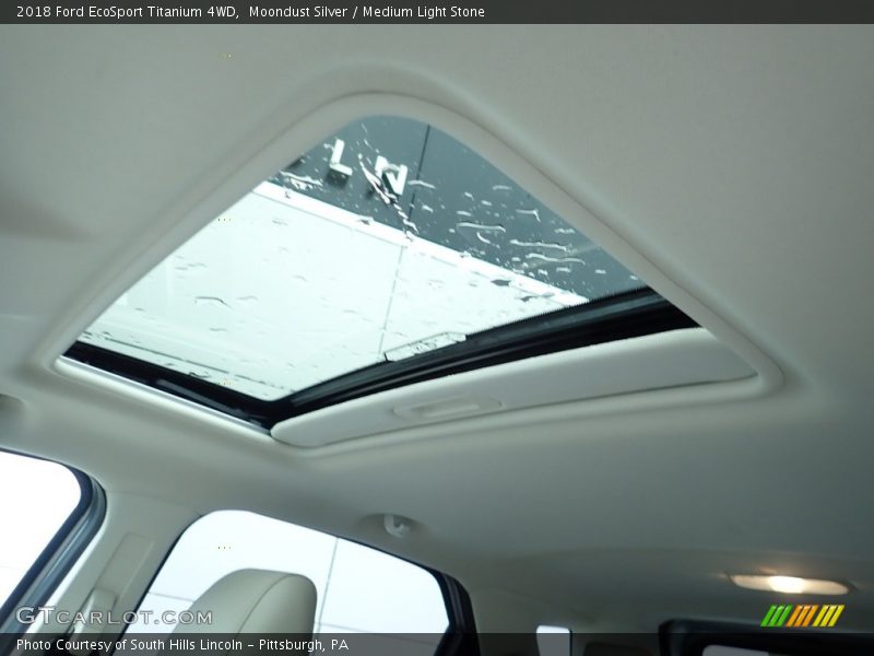 Moondust Silver / Medium Light Stone 2018 Ford EcoSport Titanium 4WD