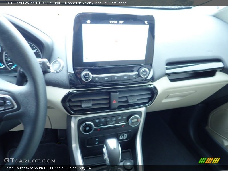 Moondust Silver / Medium Light Stone 2018 Ford EcoSport Titanium 4WD
