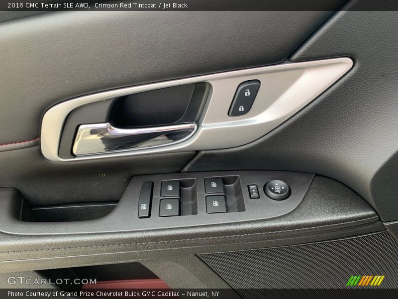 Crimson Red Tintcoat / Jet Black 2016 GMC Terrain SLE AWD