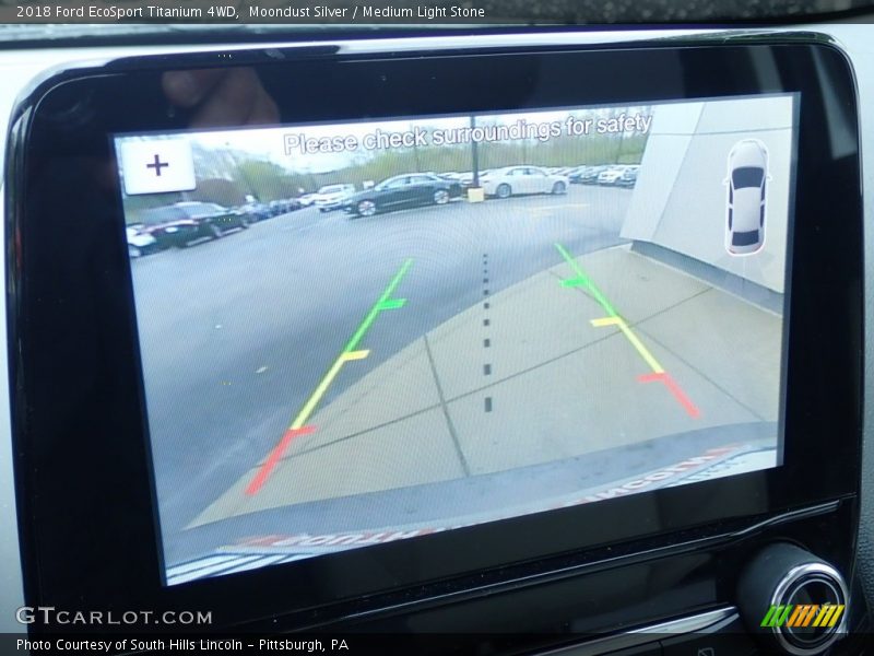 Moondust Silver / Medium Light Stone 2018 Ford EcoSport Titanium 4WD