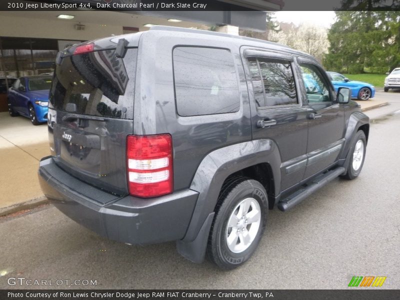 Dark Charcoal Pearl / Dark Slate Gray 2010 Jeep Liberty Sport 4x4