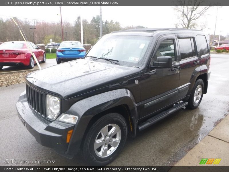 Dark Charcoal Pearl / Dark Slate Gray 2010 Jeep Liberty Sport 4x4