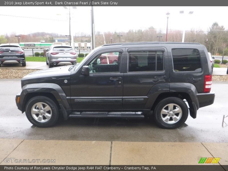 Dark Charcoal Pearl / Dark Slate Gray 2010 Jeep Liberty Sport 4x4