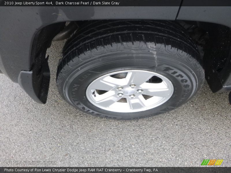 Dark Charcoal Pearl / Dark Slate Gray 2010 Jeep Liberty Sport 4x4
