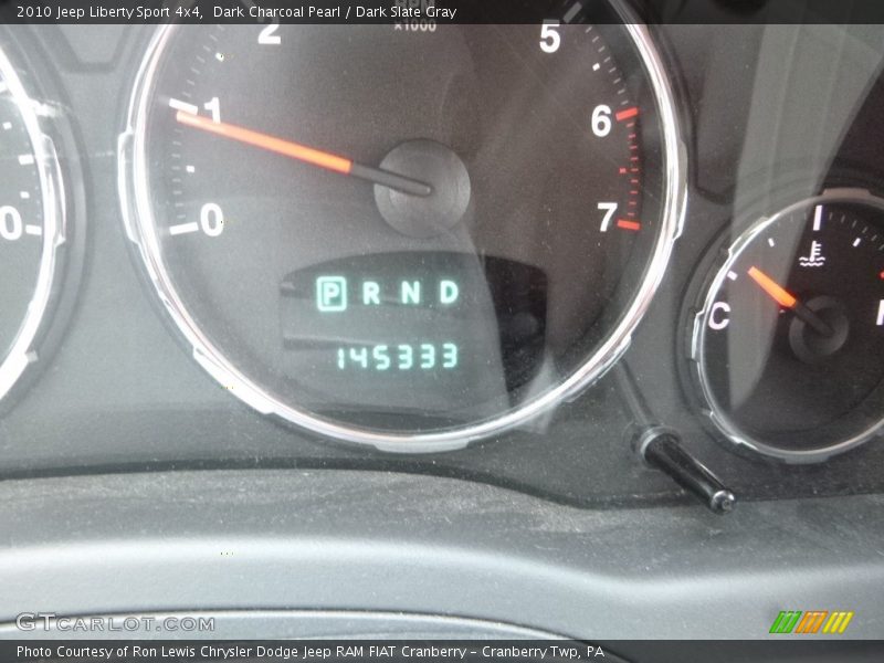 Dark Charcoal Pearl / Dark Slate Gray 2010 Jeep Liberty Sport 4x4