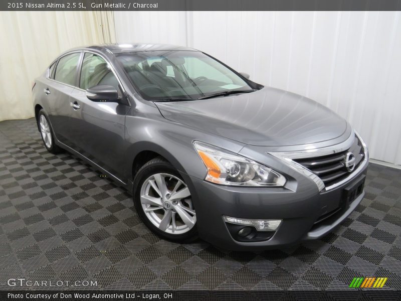 Gun Metallic / Charcoal 2015 Nissan Altima 2.5 SL