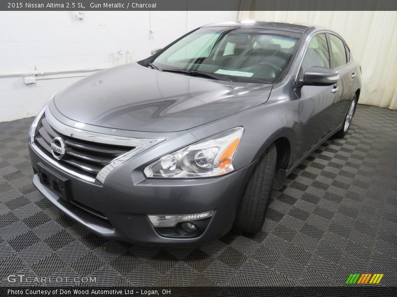 Gun Metallic / Charcoal 2015 Nissan Altima 2.5 SL