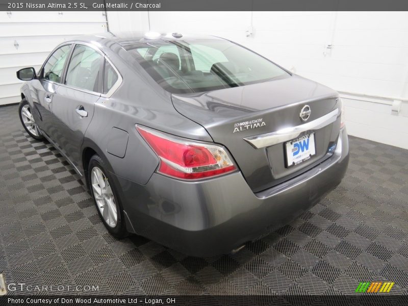 Gun Metallic / Charcoal 2015 Nissan Altima 2.5 SL