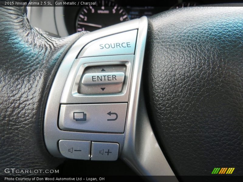 Gun Metallic / Charcoal 2015 Nissan Altima 2.5 SL