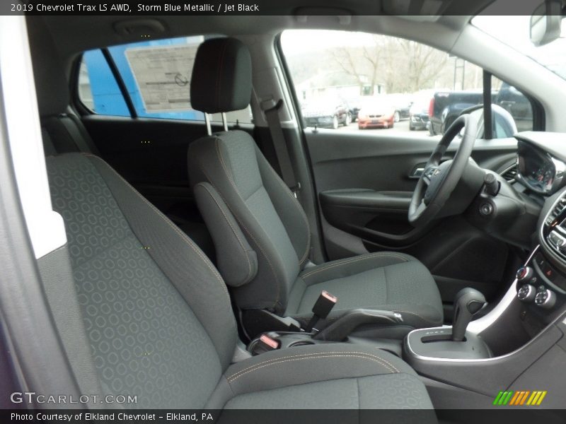 Storm Blue Metallic / Jet Black 2019 Chevrolet Trax LS AWD