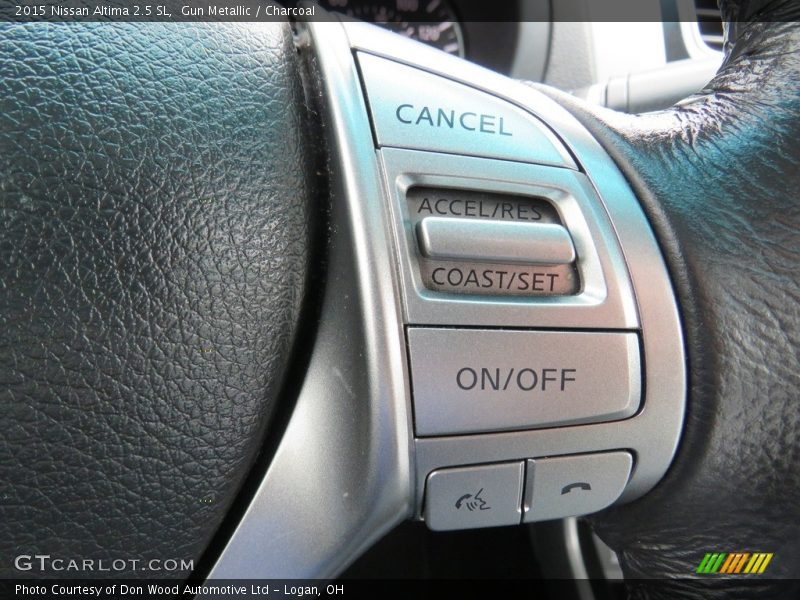 Gun Metallic / Charcoal 2015 Nissan Altima 2.5 SL
