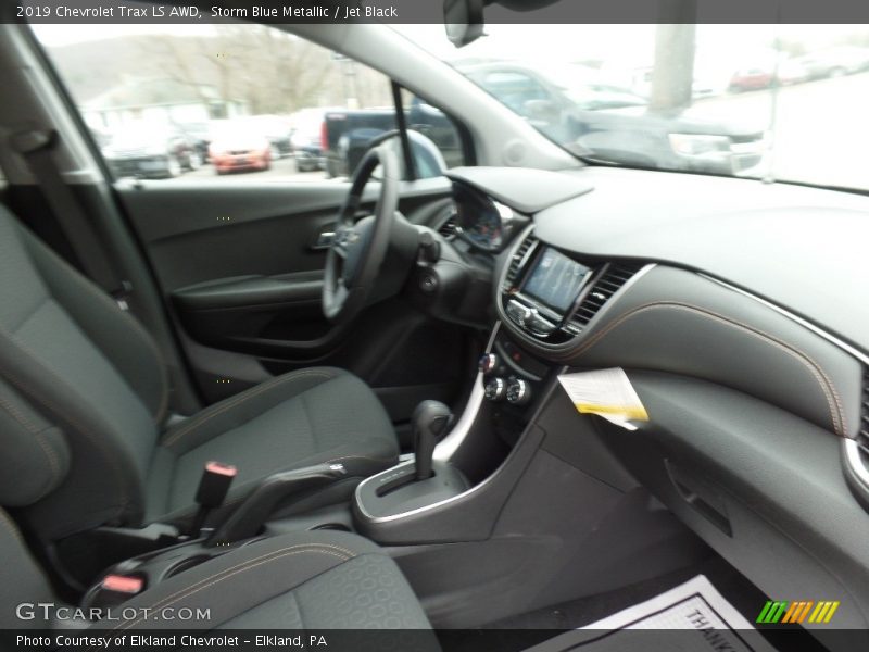 Storm Blue Metallic / Jet Black 2019 Chevrolet Trax LS AWD