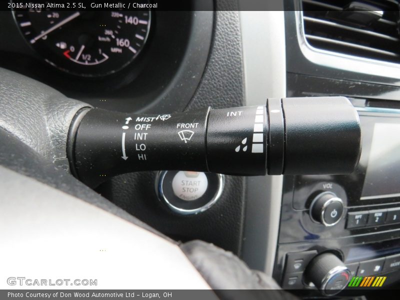 Gun Metallic / Charcoal 2015 Nissan Altima 2.5 SL