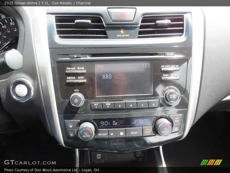 Gun Metallic / Charcoal 2015 Nissan Altima 2.5 SL