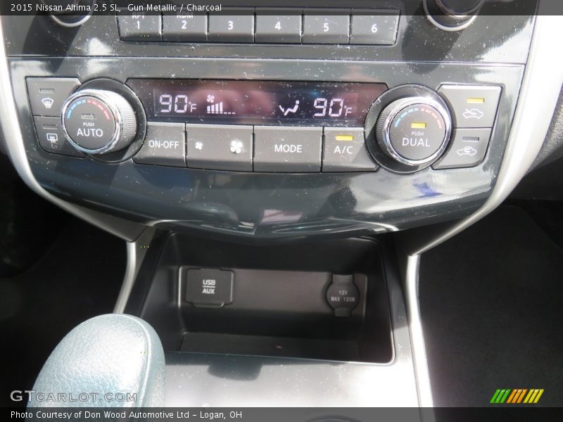 Gun Metallic / Charcoal 2015 Nissan Altima 2.5 SL