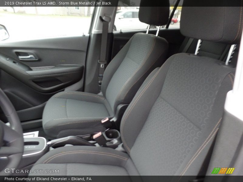 Storm Blue Metallic / Jet Black 2019 Chevrolet Trax LS AWD