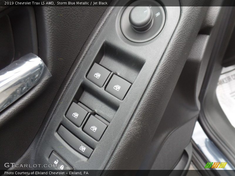Storm Blue Metallic / Jet Black 2019 Chevrolet Trax LS AWD