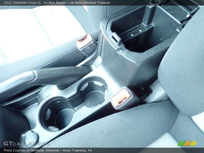 Ice Blue Metallic / Jet Black/Medium Titanium 2012 Chevrolet Cruze LS