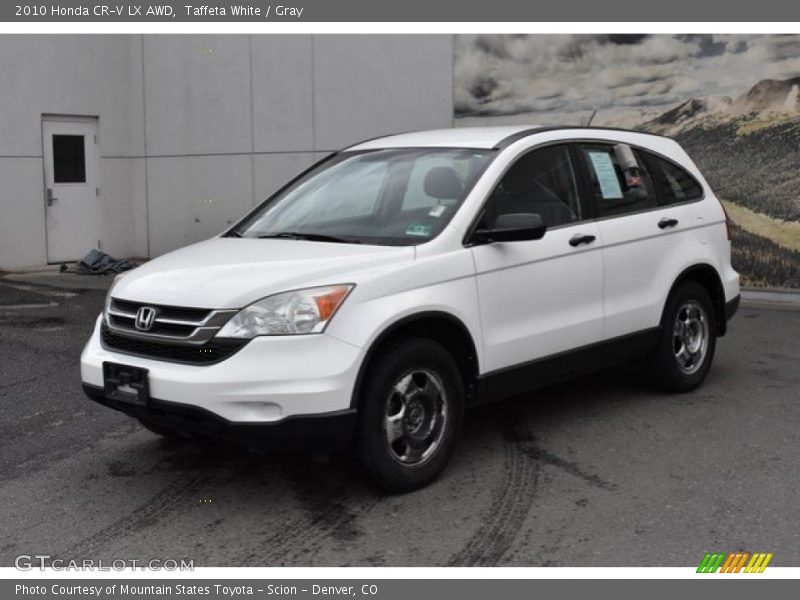 Taffeta White / Gray 2010 Honda CR-V LX AWD
