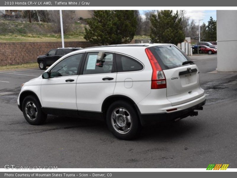 Taffeta White / Gray 2010 Honda CR-V LX AWD