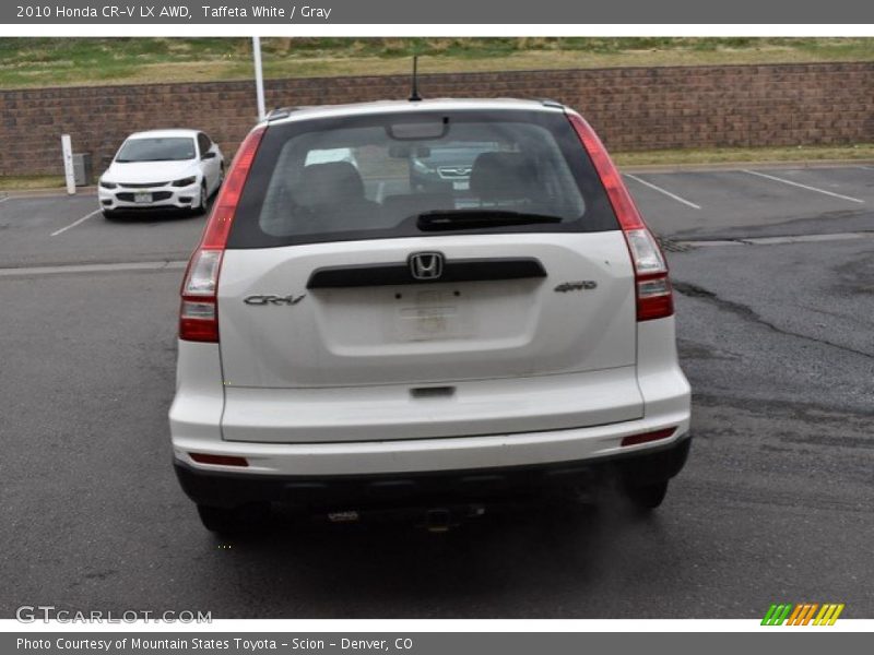 Taffeta White / Gray 2010 Honda CR-V LX AWD