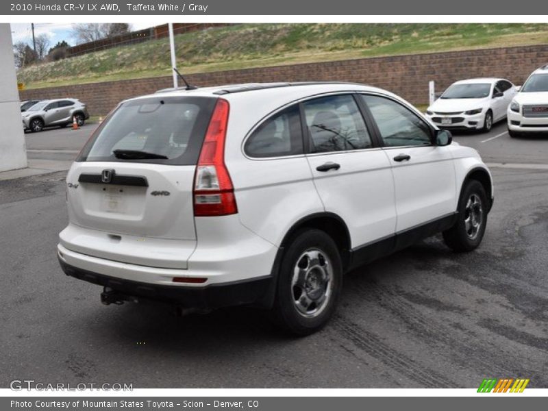 Taffeta White / Gray 2010 Honda CR-V LX AWD