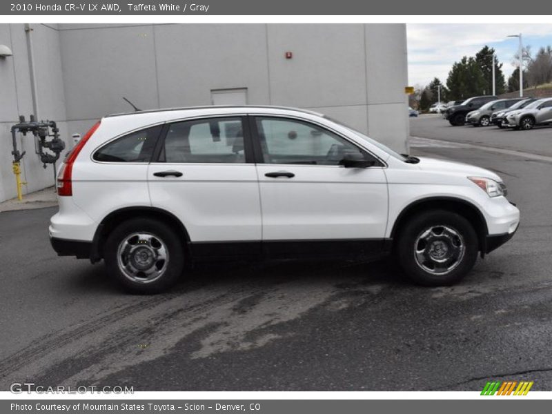 Taffeta White / Gray 2010 Honda CR-V LX AWD