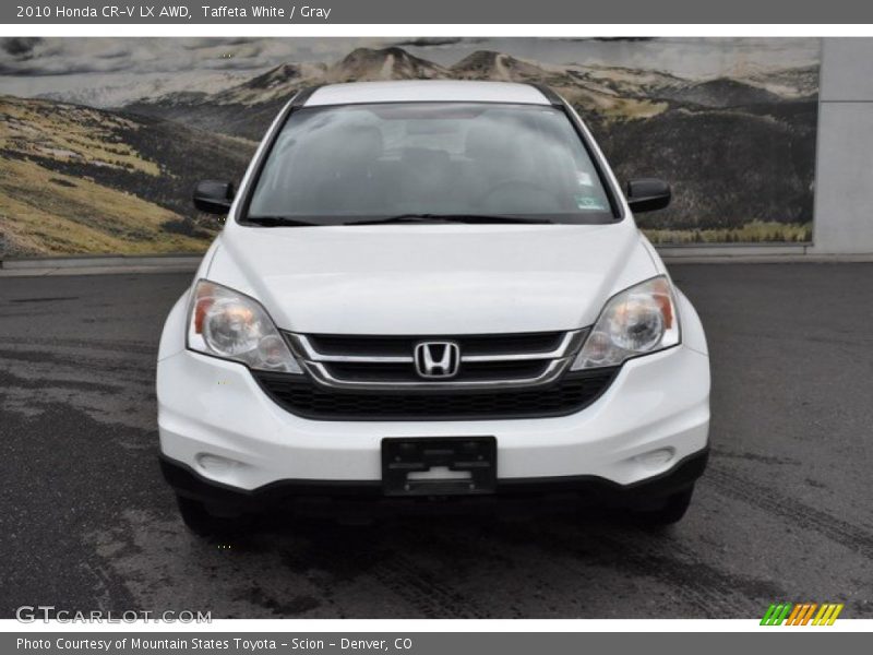 Taffeta White / Gray 2010 Honda CR-V LX AWD
