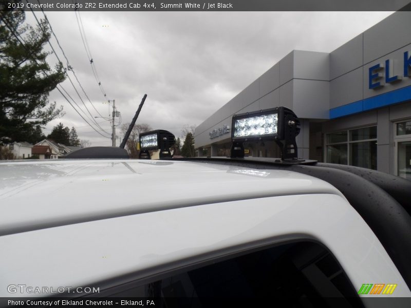 Summit White / Jet Black 2019 Chevrolet Colorado ZR2 Extended Cab 4x4