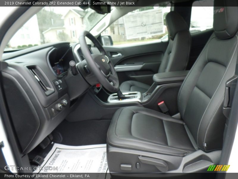 Front Seat of 2019 Colorado ZR2 Extended Cab 4x4