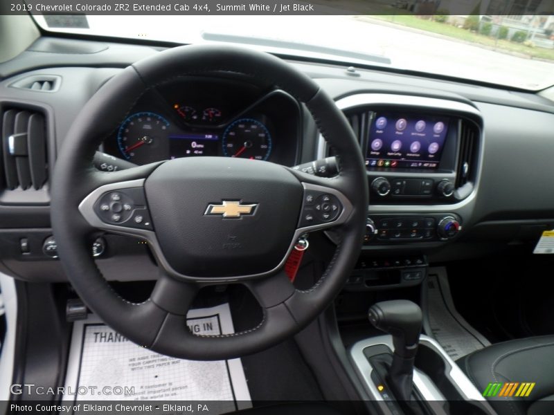 Summit White / Jet Black 2019 Chevrolet Colorado ZR2 Extended Cab 4x4