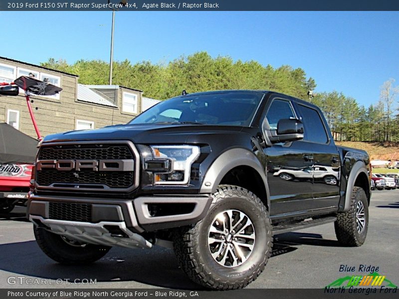 Agate Black / Raptor Black 2019 Ford F150 SVT Raptor SuperCrew 4x4