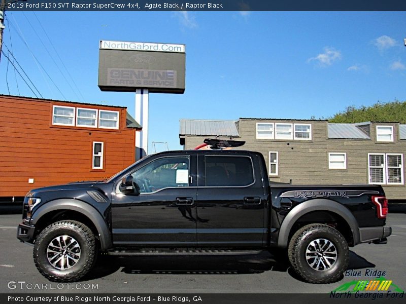 Agate Black / Raptor Black 2019 Ford F150 SVT Raptor SuperCrew 4x4